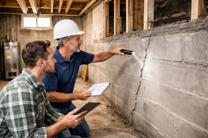 Basement Crack Repair in Pearland, TX