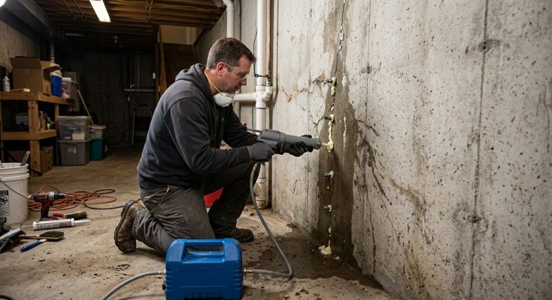 Basement Foundation Repair in Santa Fe, TX