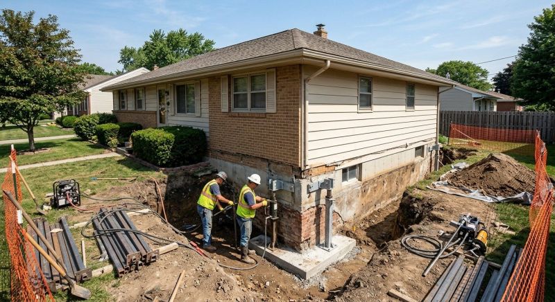 Building Foundation Repair in Alvin, TX