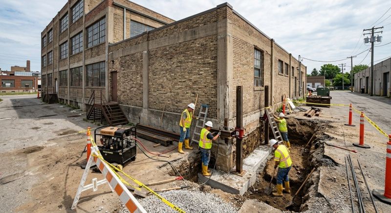 Building Foundation Repair in Baytown, TX