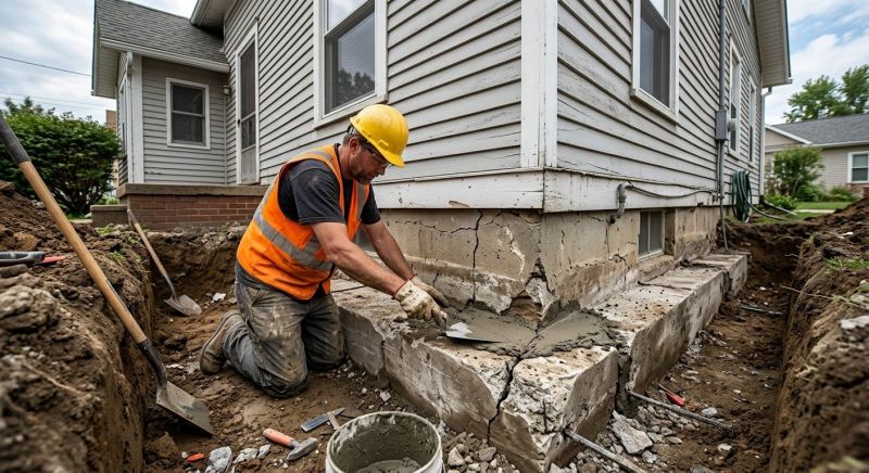 Building Foundation Repair in Pearland, TX