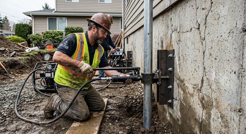 Concrete Foundation Leveling in Fort Bend County, TX