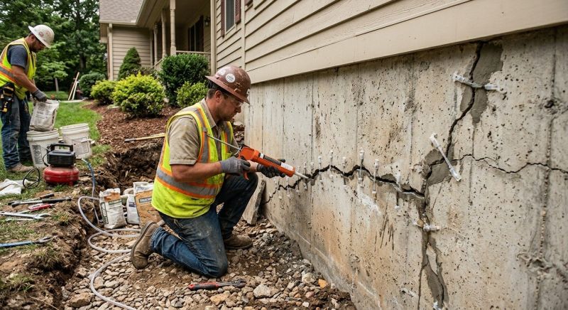 Cracked Foundation Repair in Hitchcock, TX