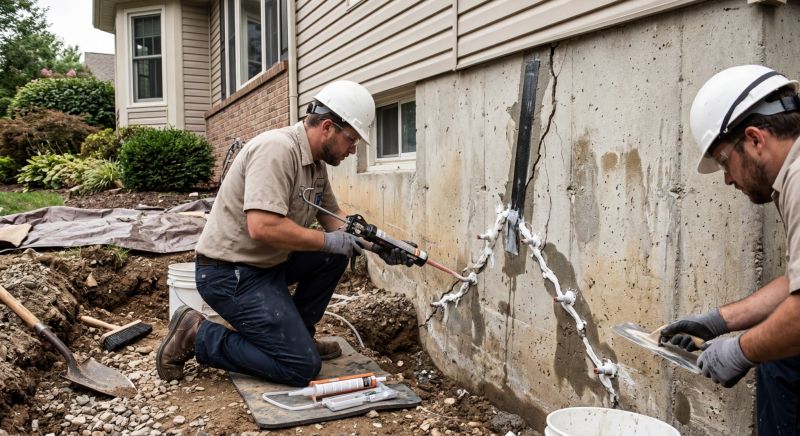 Cracked Foundation Repair in Pasadena, TX