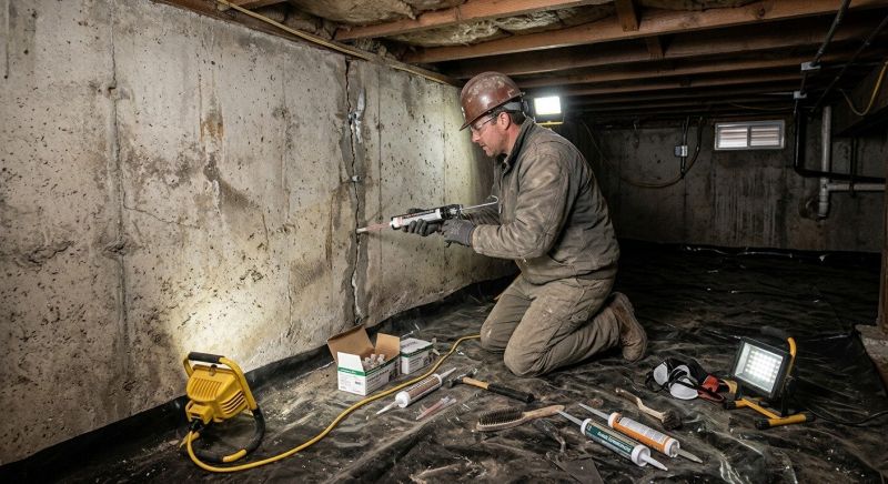 Crawlspace Foundation Repair in Highlands, TX