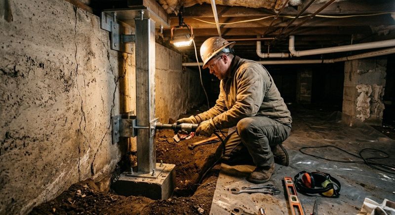 Crawlspace Foundation Repair in Highlands, TX