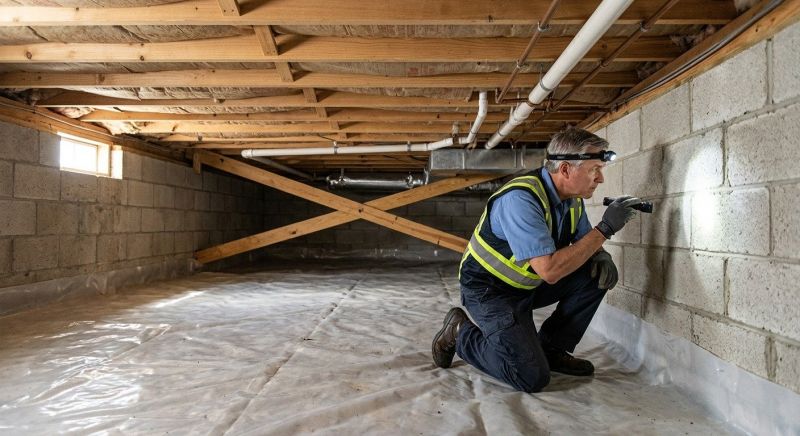 Crawlspace Repair in Pearland, TX