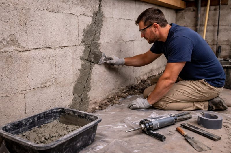 Foundation Crack Repair in Galena Park, TX