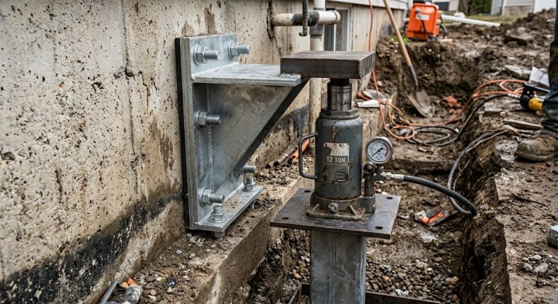 Foundation Jacking in Dickinson, TX