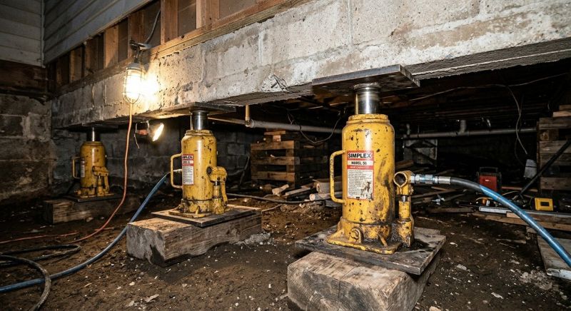 Foundation Jacking in La Porte, TX