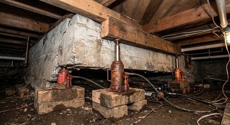 Foundation Jacking in Pasadena, TX