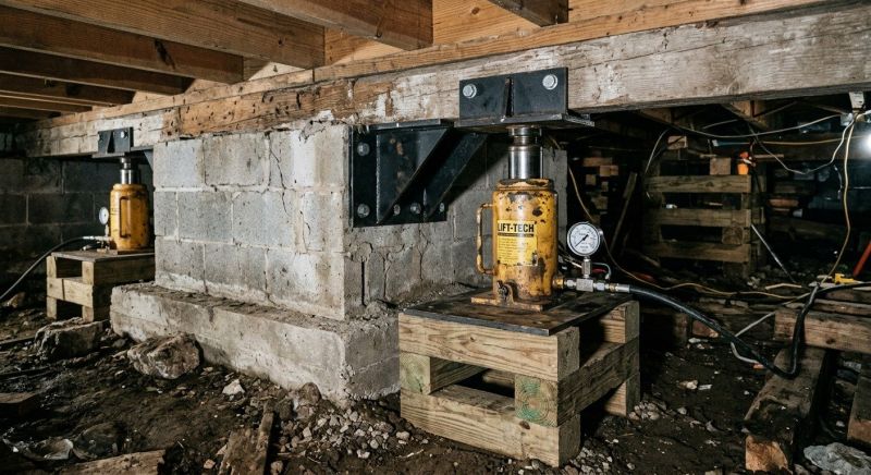 Foundation Jacking in Stafford, TX