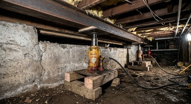 Foundation Jacking in Sugar Land, TX
