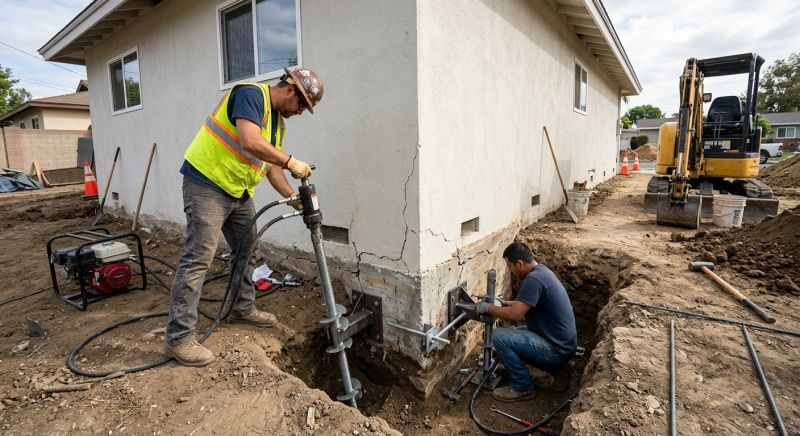 Foundation Stabilizing in Baytown, TX