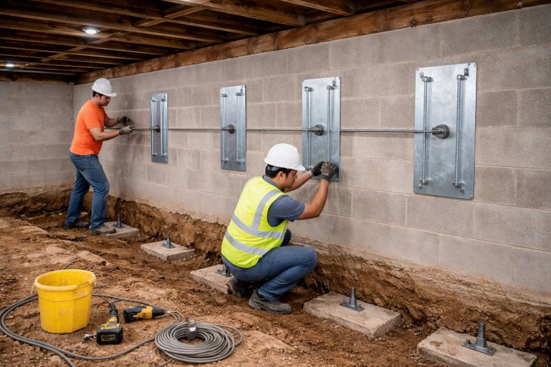 Foundation Stabilizing in Brazoria County, TX