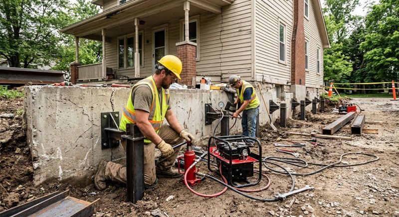 Foundation Stabilizing in Houston, TX