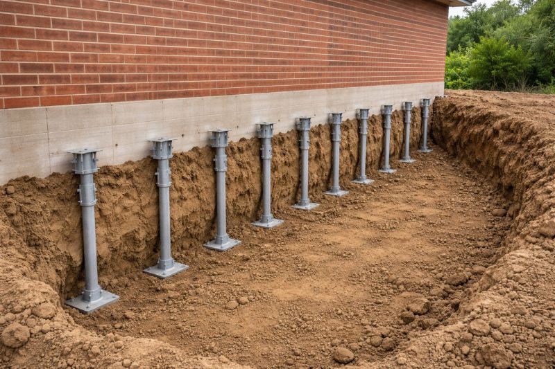 Helical Piers Installation in Pearland, TX
