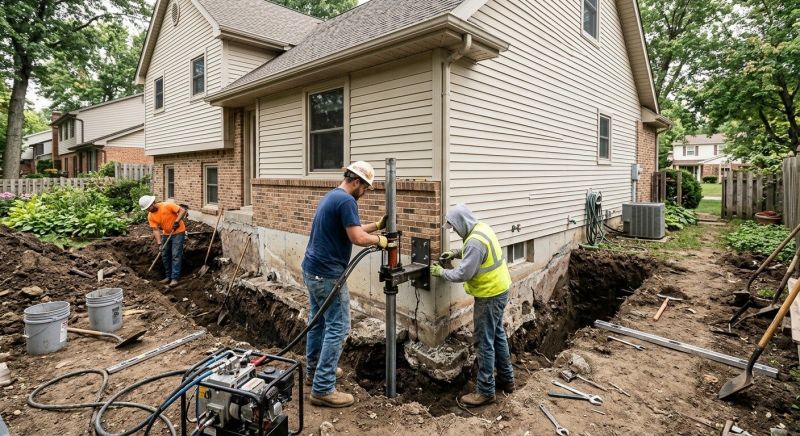 House Foundation Repair in Alvin, TX