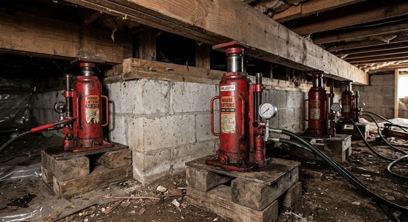 House Settling Repair in Pearland, TX