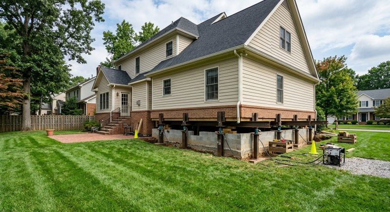 Settling Foundation Service in Brazoria County, TX