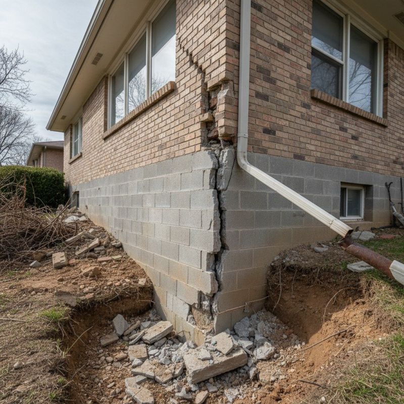 Settling Foundation Service in Manvel, TX