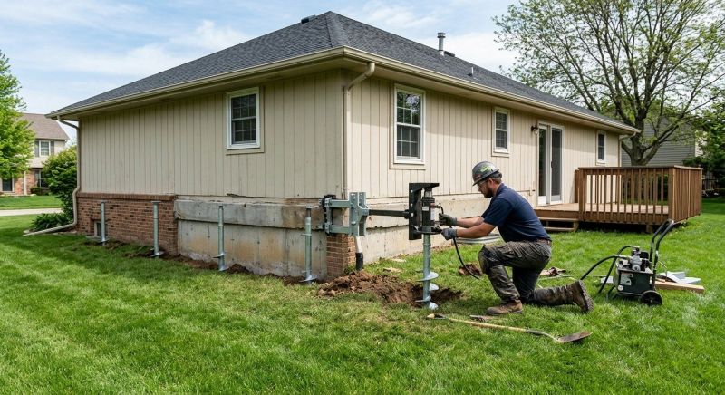 Settling Foundation Service in Missouri City, TX