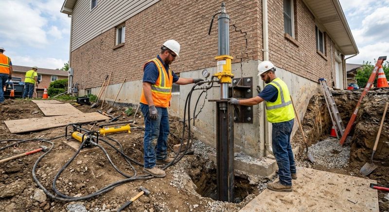 Settling Foundation Service in Rosharon, TX