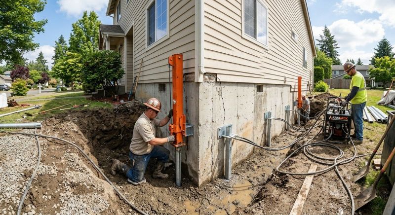Sinking Foundation Repair in Deer Park, TX