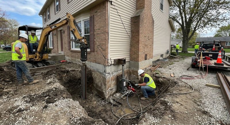 Sinking Foundation Repair in Sugar Land, TX