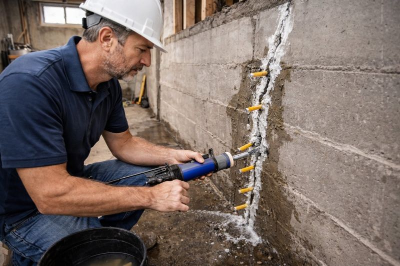 Structural Crack Repair in Pearland, TX